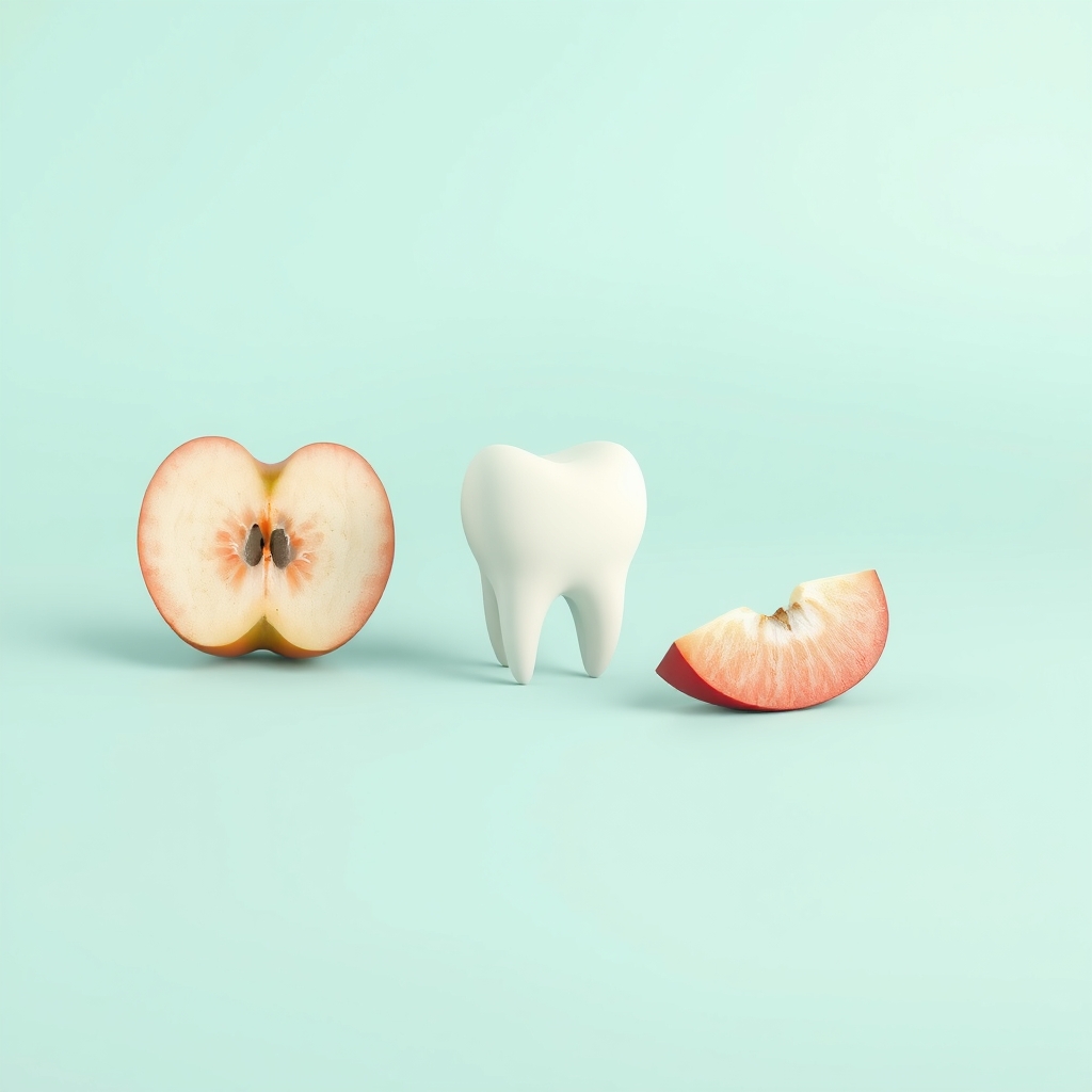 Illustration: Foods and Drinks That Strengthen or Weaken Tooth Enamel