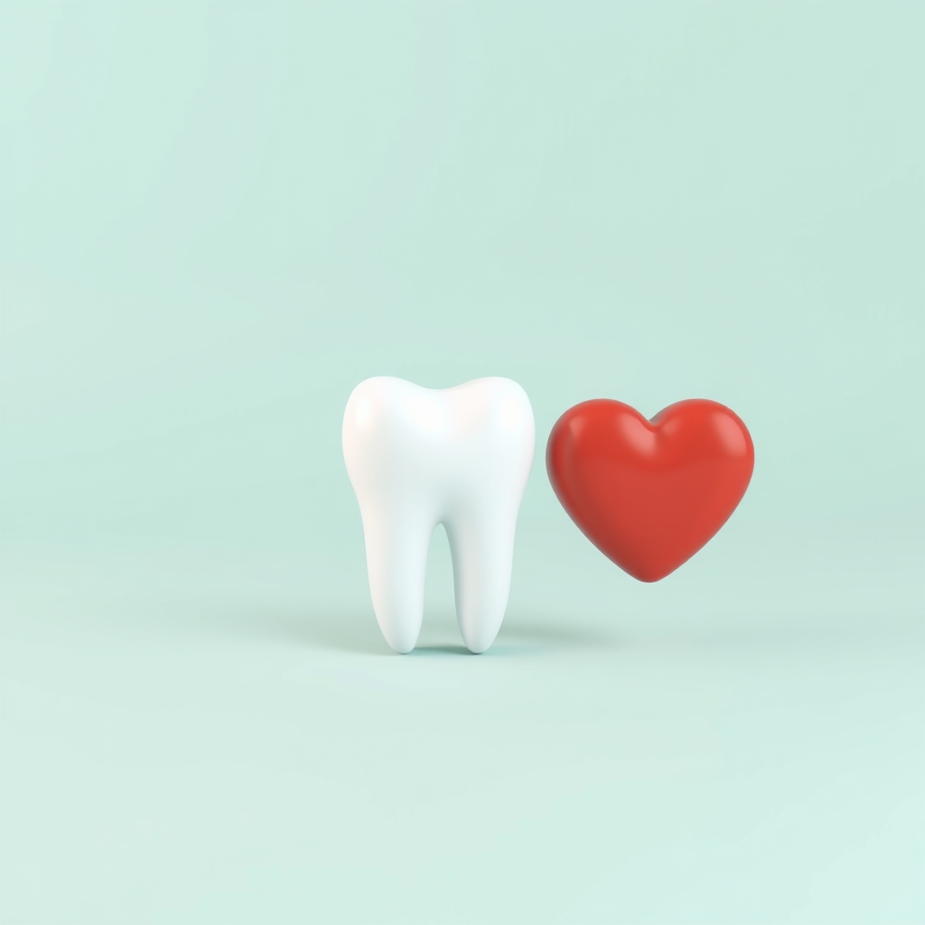 Illustration: Gum Disease and Heart Disease: Understanding the Connection