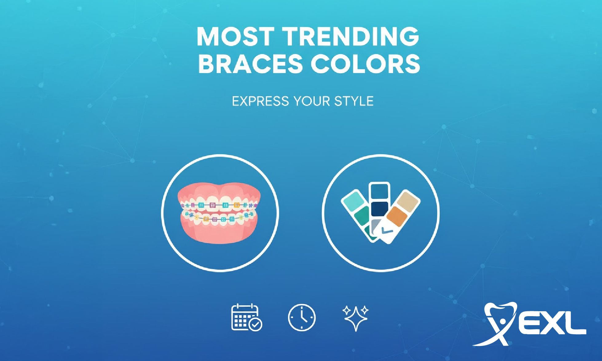 Most Trending Dental Braces Colors in Gurgaon