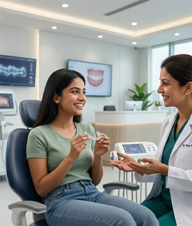 How We Approach Invisible Aligners Treatment in Gurgaon