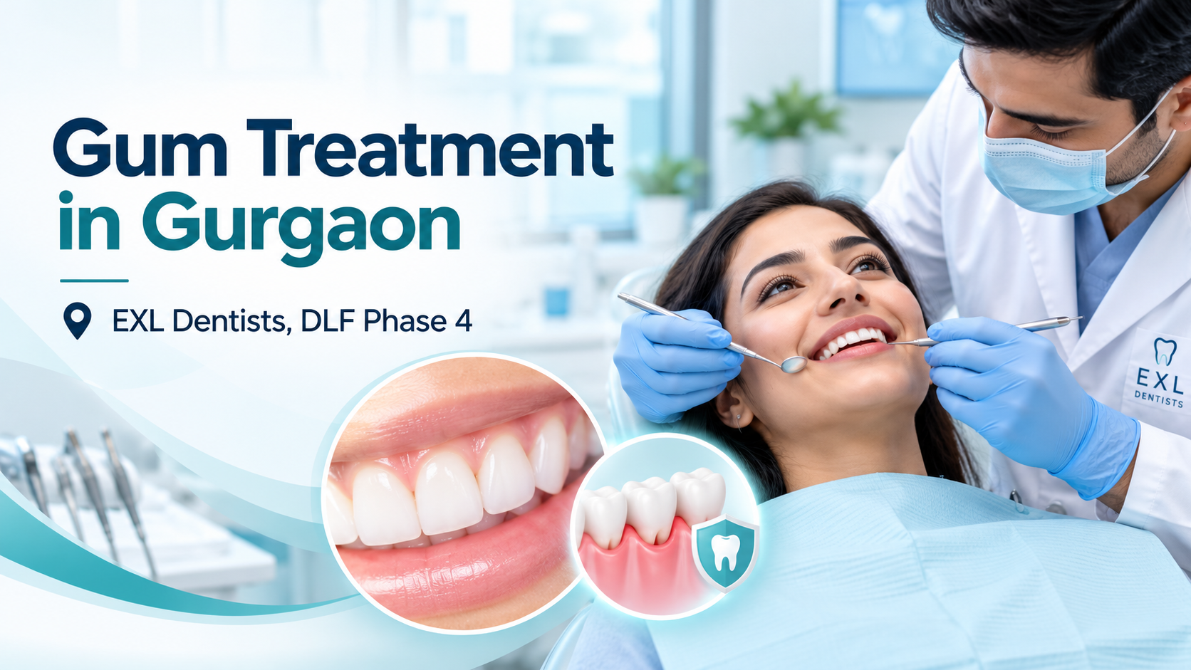 Gum Treatment In Gurgaon In DLG Phase